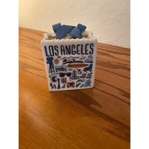 Starbucks BEEN THERE SERIES ceramic tote ornament Los Angeles